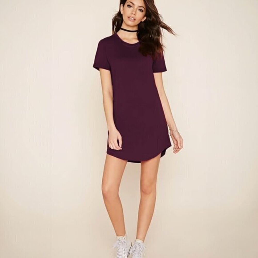 Forever 21 Above The Knee T-Shirt Dress - sz Small